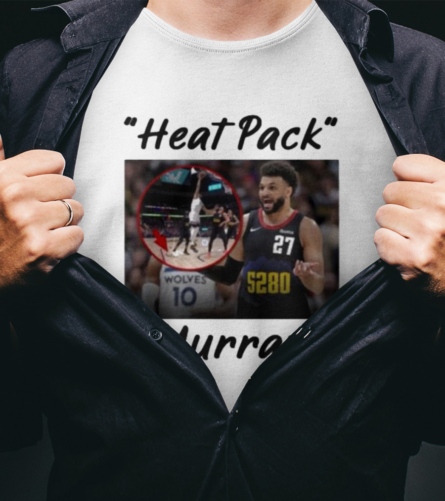 Heat Pack Murray 5280 Wolves 27 Basketball Action T-Shirt