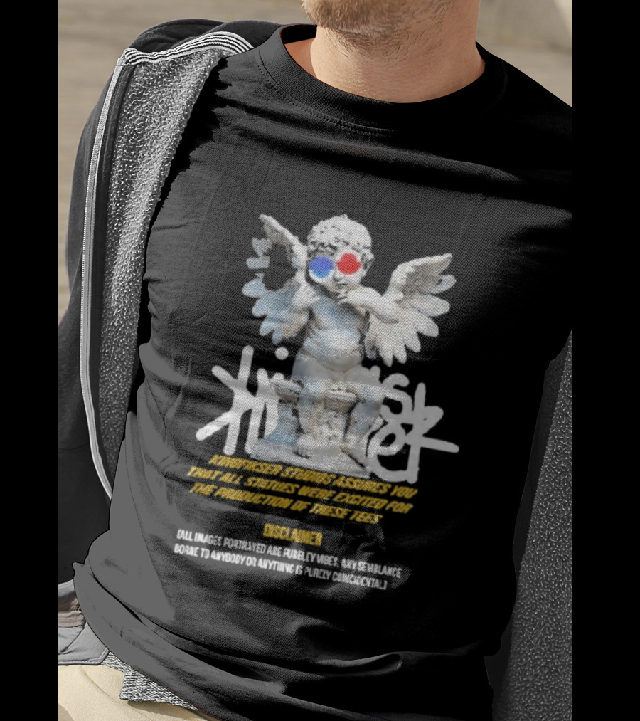 Kingfisher Studios Assures You Statues Were Excited For Tees Purely Vibes Innocental T-Shirt