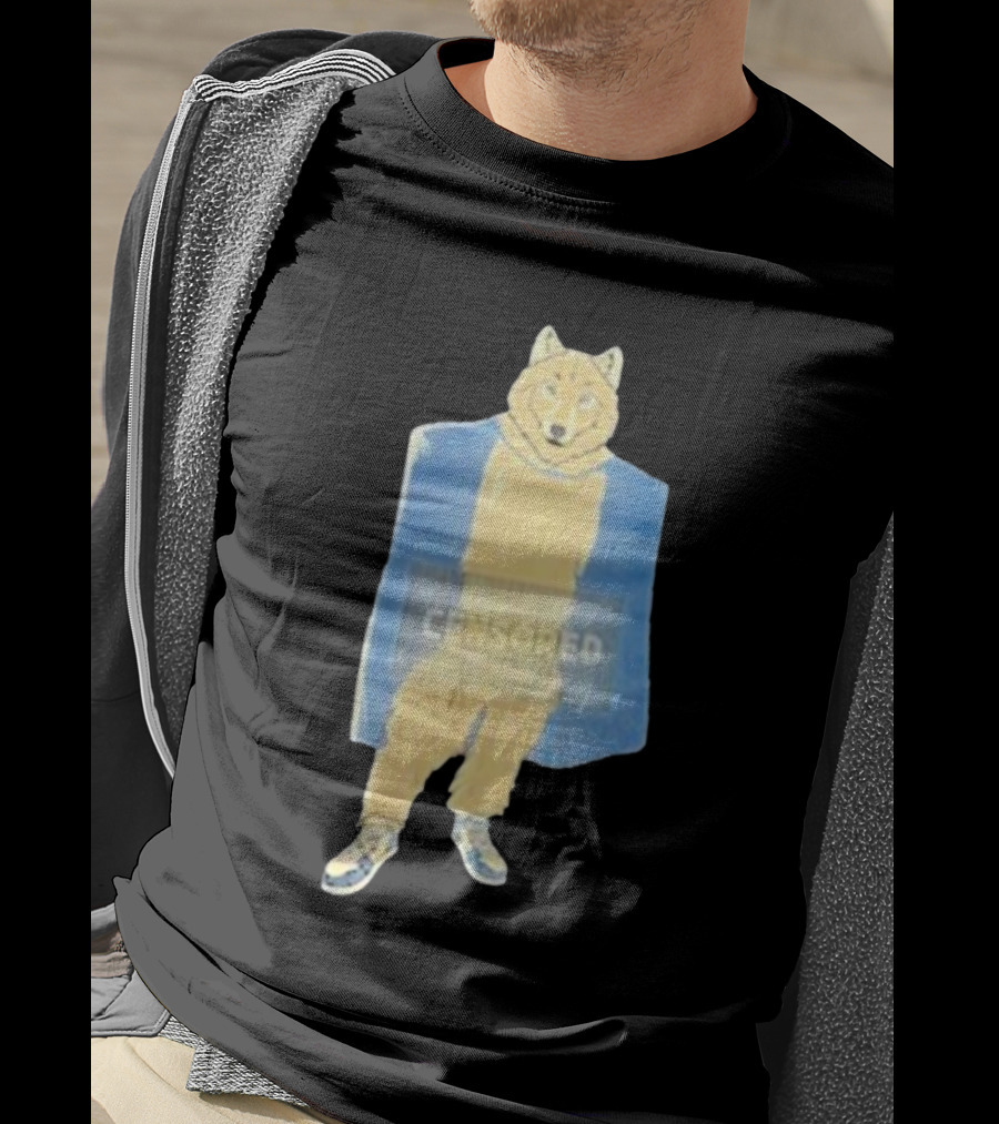 Lisan Jal Gaib Censored Wolf Retro Sneakers T-Shirt