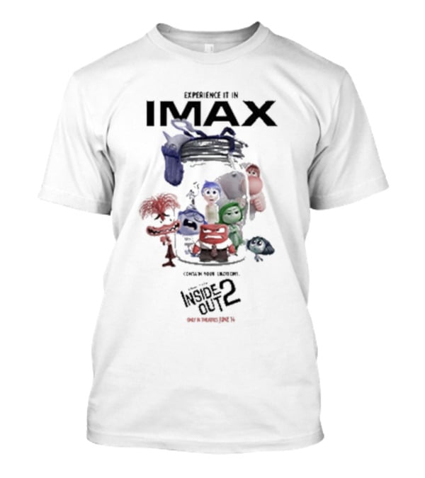 Inside Out 2 Experience It In IMAX June 14 T-Shirt
