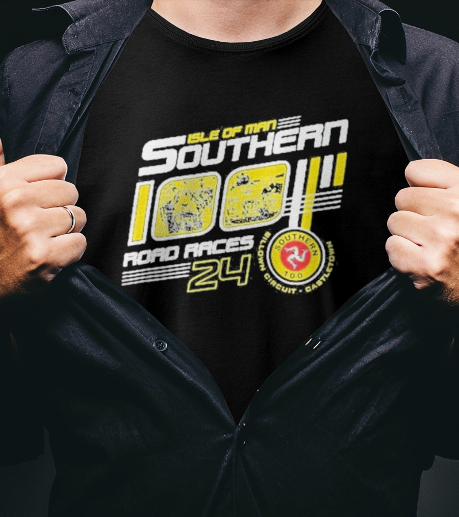 Isle Of Man Southern 100 Road Races 24 Billown Circuit Castletown T-Shirt