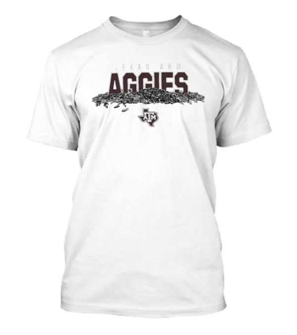 Texas A&M Aggies Sunflower Seeds Baseball T-Shirt