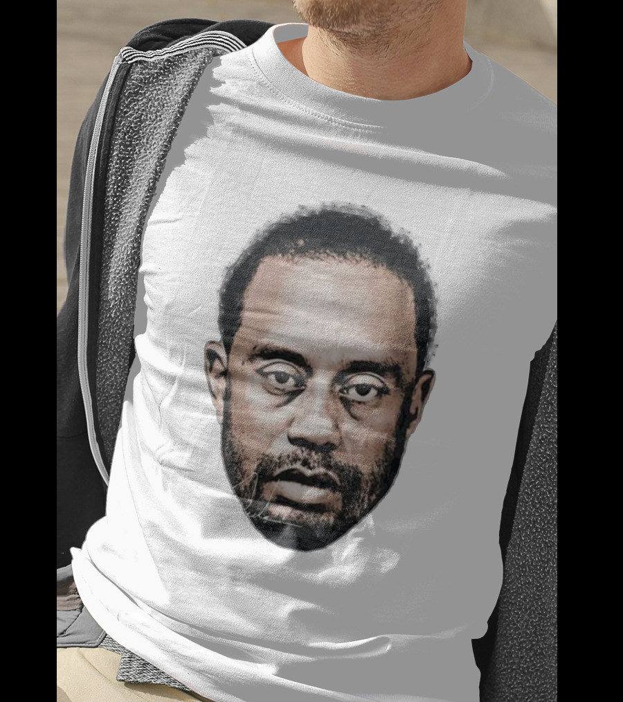Tiger Woods Face Shot T-Shirt