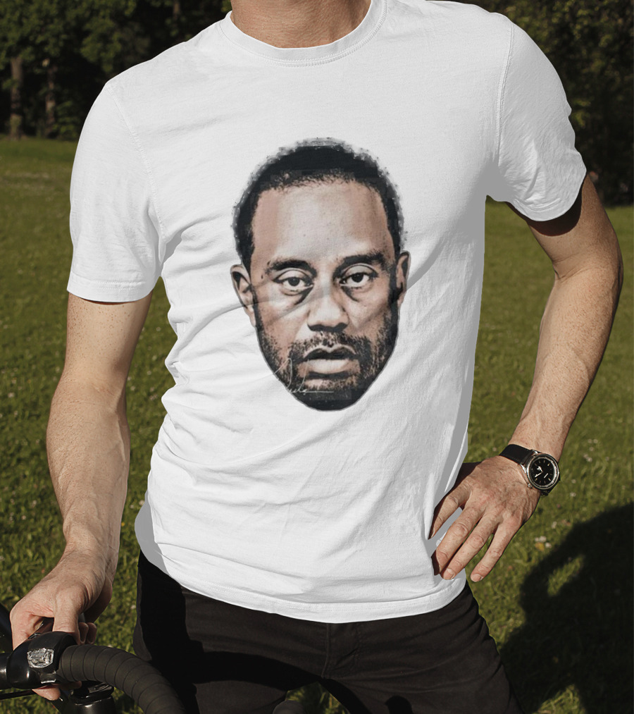 Tiger Woods Face Shot T-Shirt