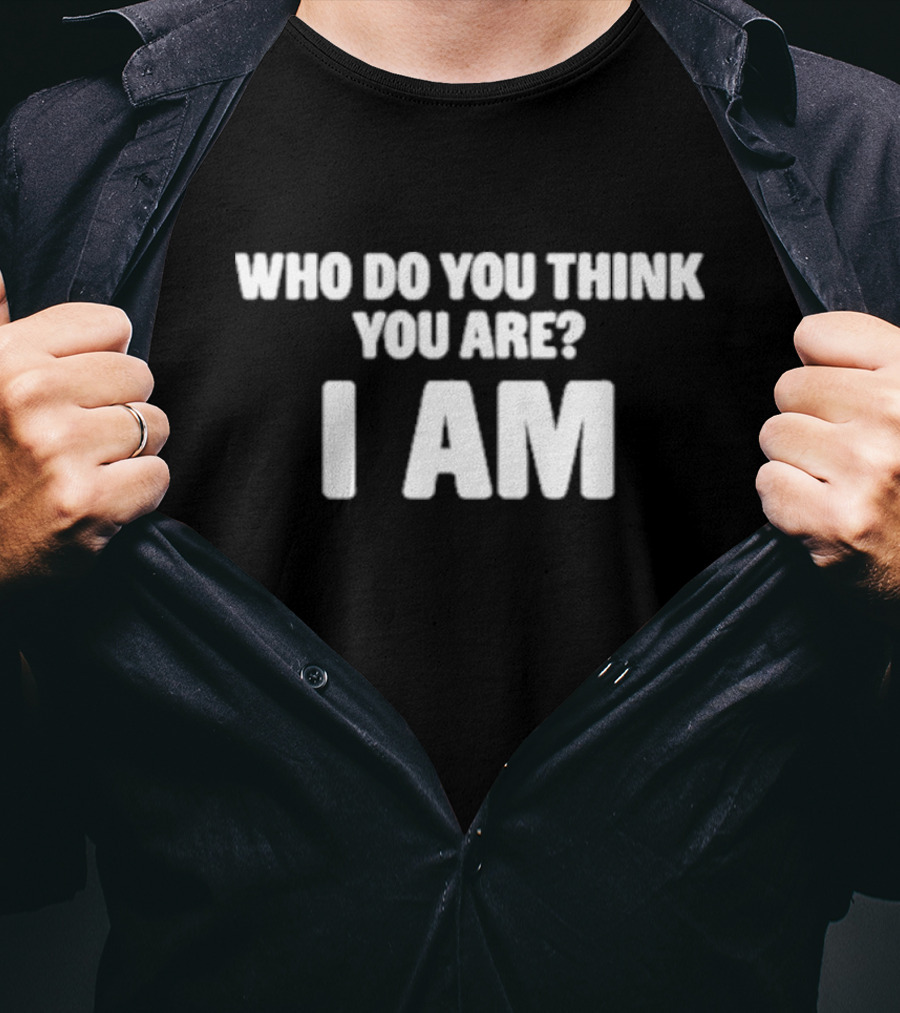 Who Do You Think You Are I Am Bowling Phrase T-Shirt