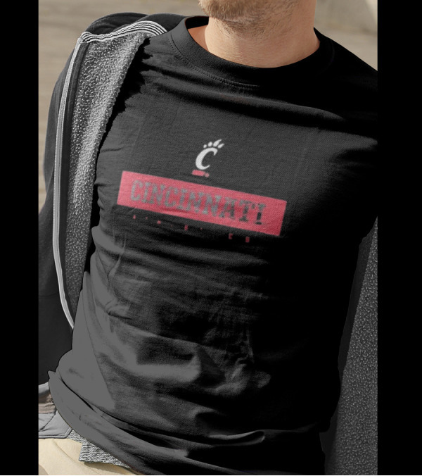 Cincinnati Bearcats Athletics 2024 Sideline Team Issue Performance T-Shirt