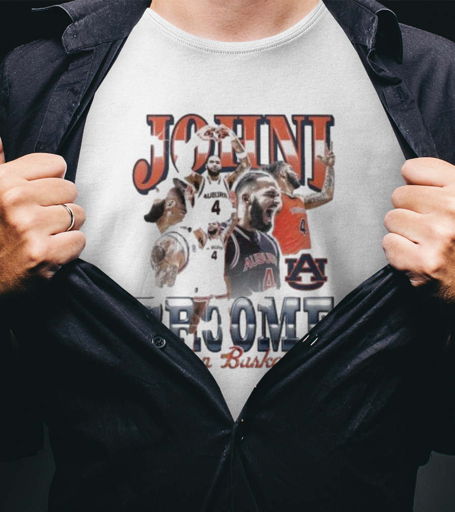 Johni Broome Auburn Basketball Auburn Tigers T-Shirt
