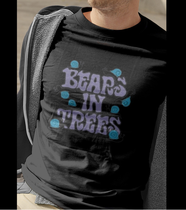 Bears In Trees Snails Psychedelic T-Shirt