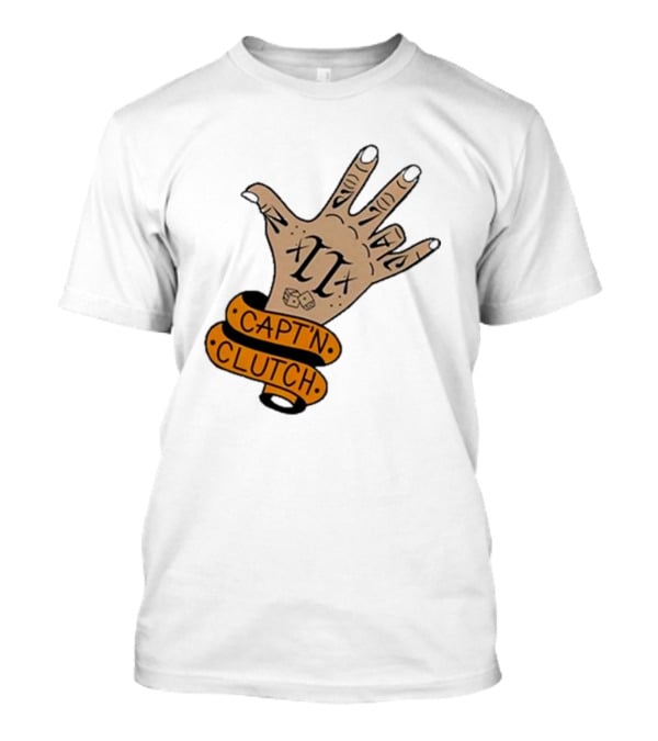 Cap’n Clutch Five Dice Hand Tattoo T-Shirt