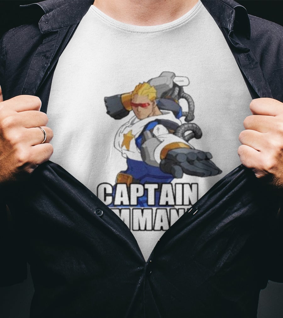 Captain Commando Vintage Character T-Shirt