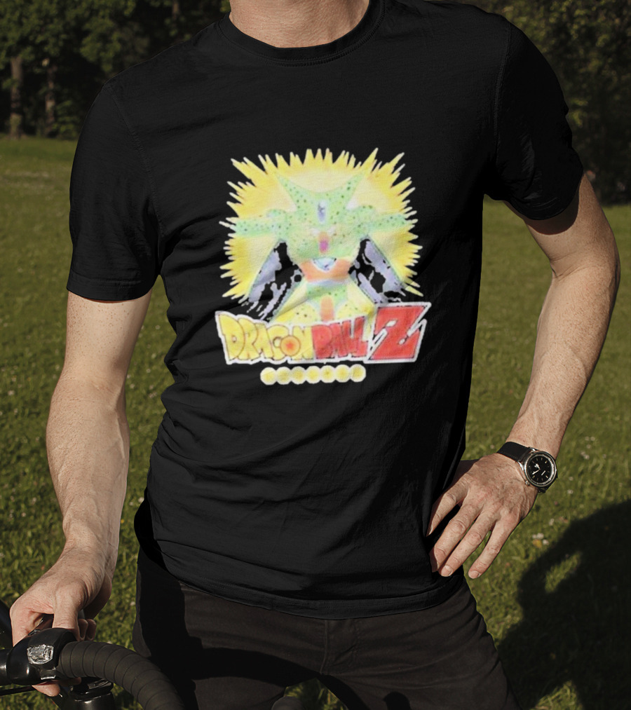 Cell Taiyoken Dragon Ball Z Reflective Power Burst T-Shirt