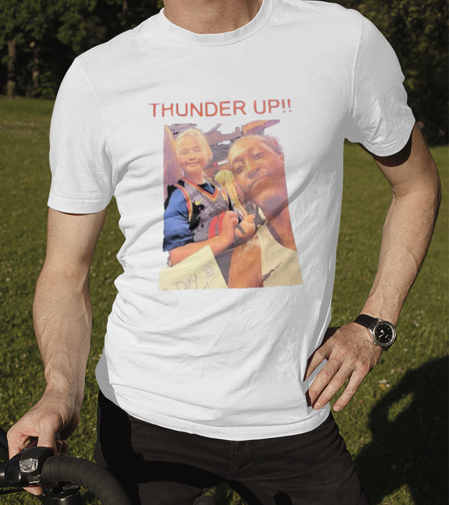 THUNDER UP Chet And Jdub Fan Moment T-Shirt