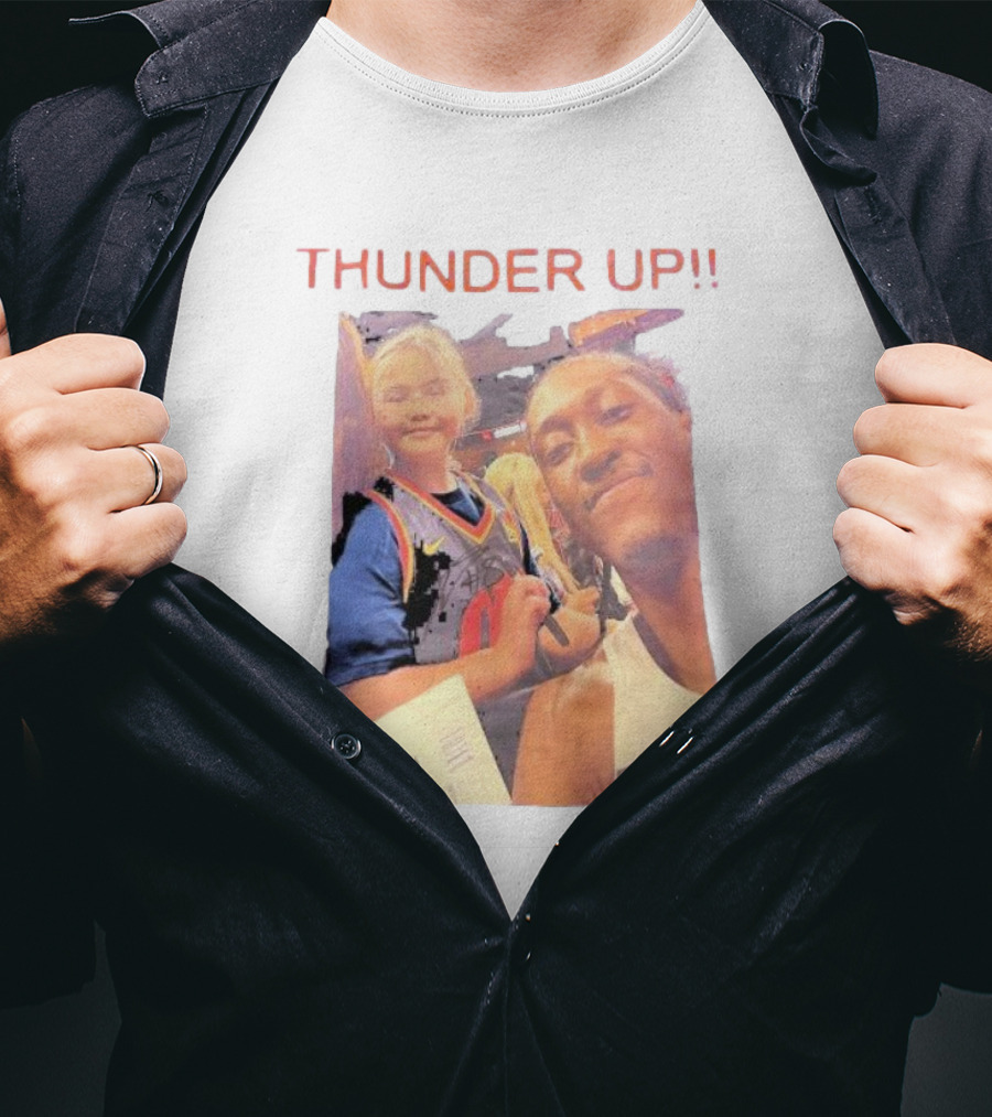 THUNDER UP Chet And Jdub Fan Moment T-Shirt
