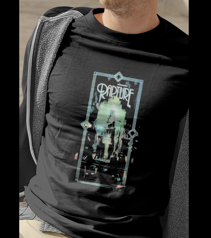 Choose The Impossible Rapture Bioshock Cityscape Art Deco T-Shirt