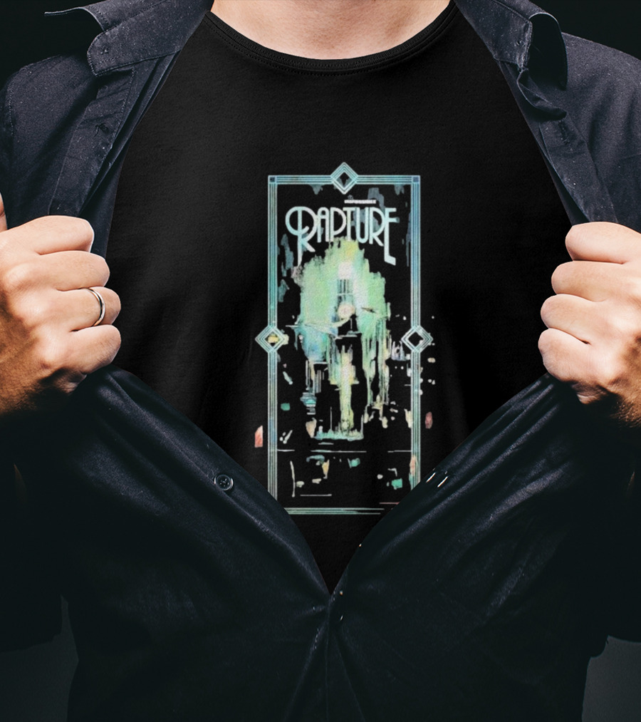 Choose The Impossible Rapture Bioshock Cityscape Art Deco T-Shirt
