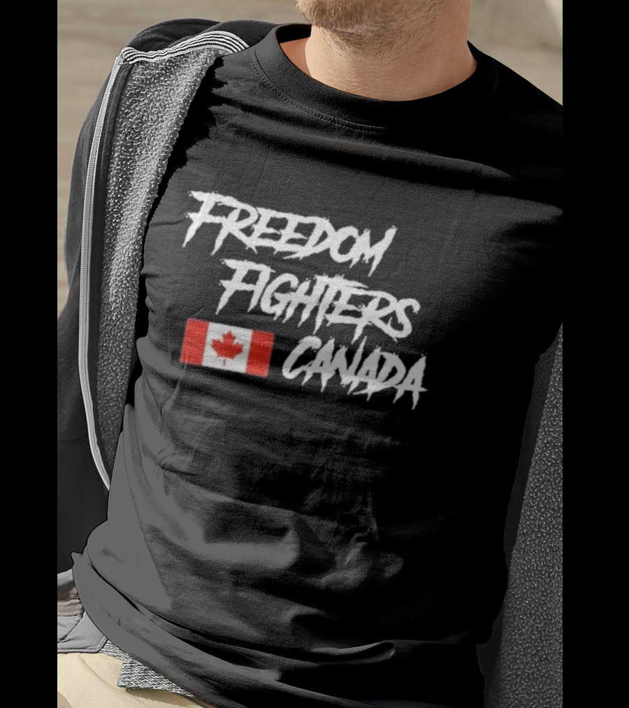 Freedom Fighters Canada Flag T-Shirt
