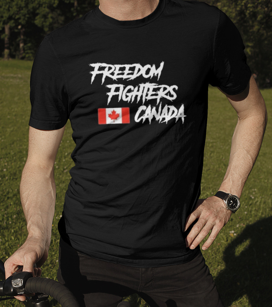 Freedom Fighters Canada Flag T-Shirt