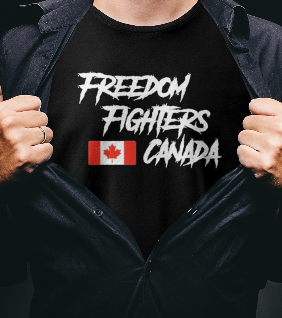 Freedom Fighters Canada Flag T-Shirt