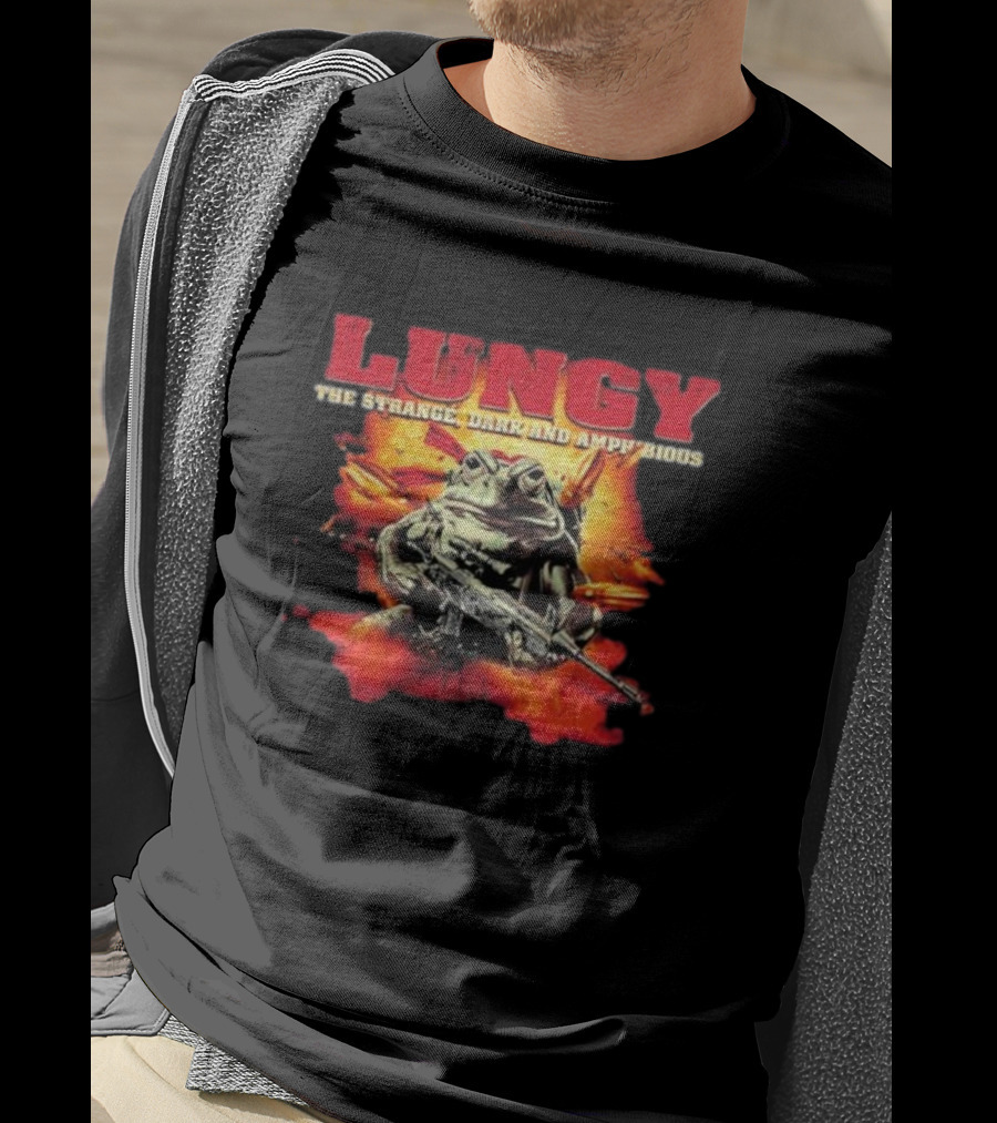 Lungy The Strange Dark And Amphibious Vintage Mrballen First Fury T-Shirt