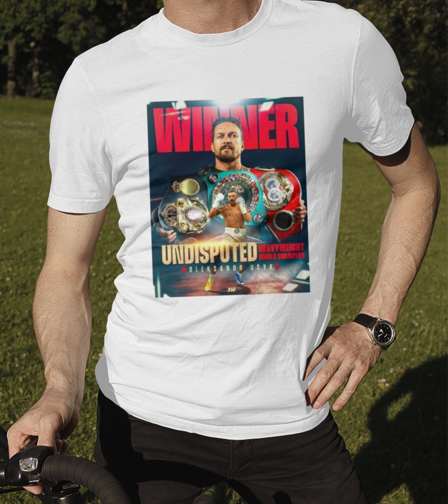 Winner Undisputed Heavyweight World Champion Oleksandr Usyk T-Shirt