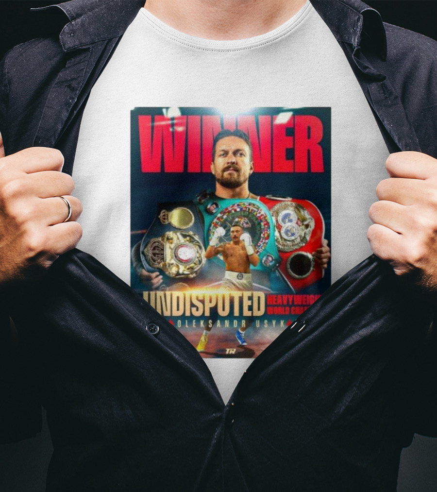 Winner Undisputed Heavyweight World Champion Oleksandr Usyk T-Shirt