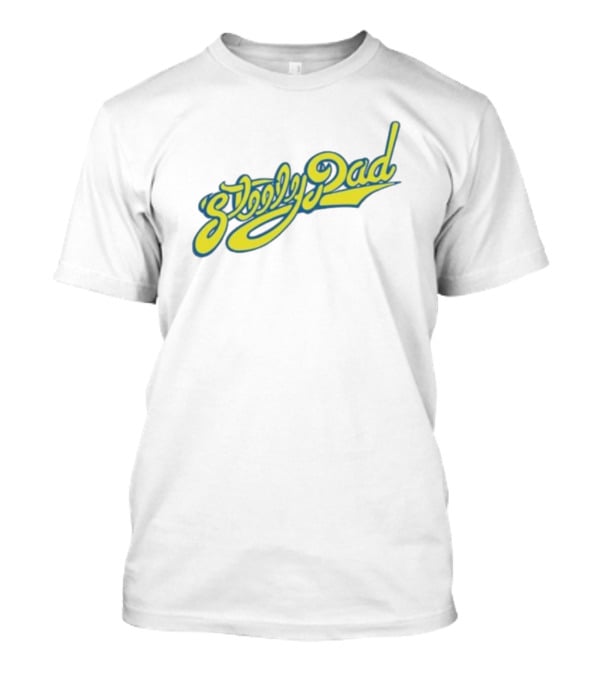 Sleepy Dad Retro Yellow Script T-Shirt