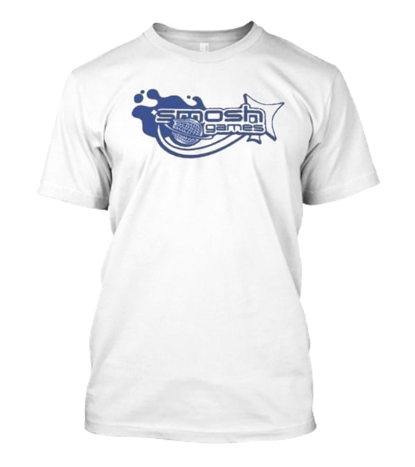 Smosh Games Blue Splash Icon With Star And Microphone T-Shirt