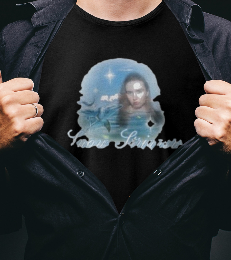 Snow Strippers Dolphin Mystical Ocean Face T-Shirt