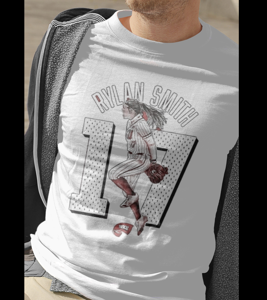 Rylan Smith 17 WKU Baseball T-Shirt