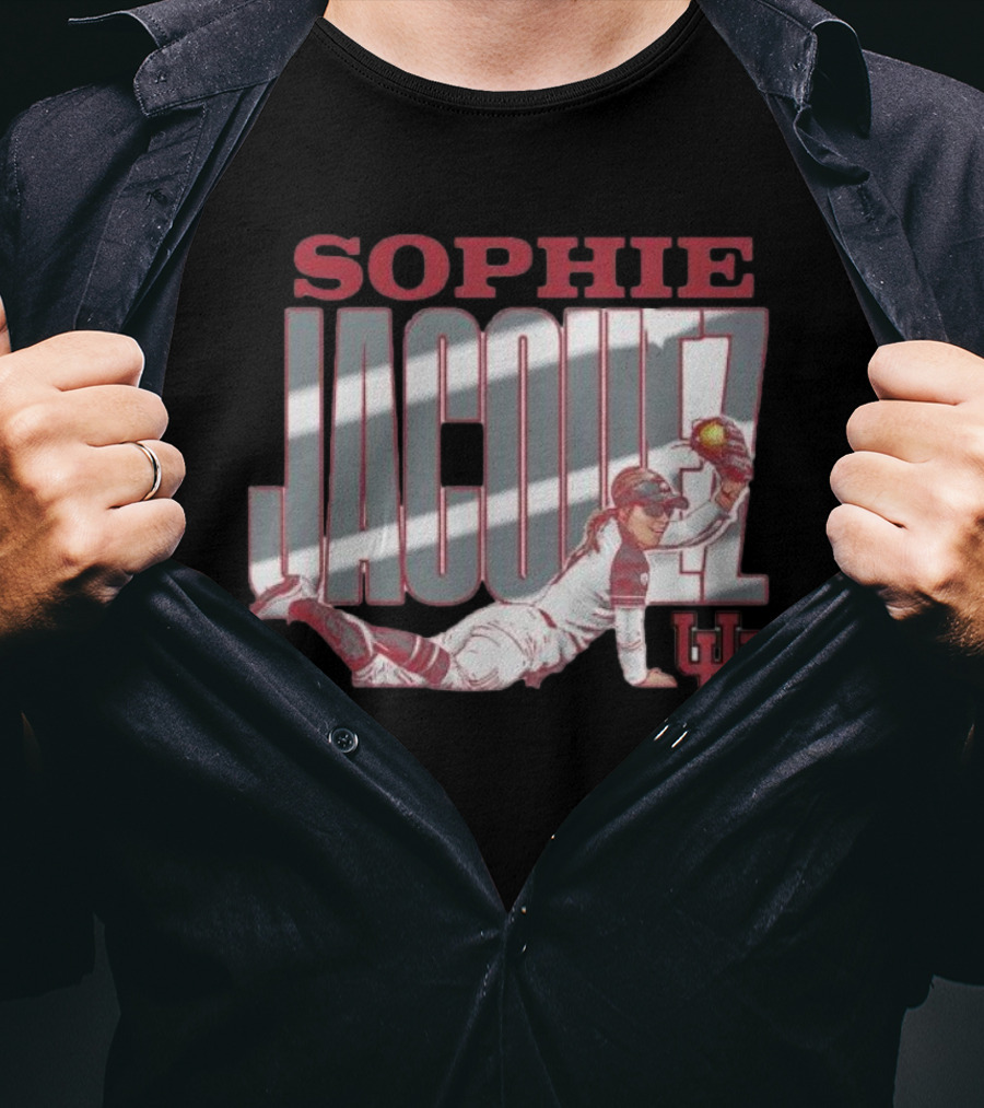 Sophie Jacquez Utah Diving Catch Softball Player UJ T-Shirt