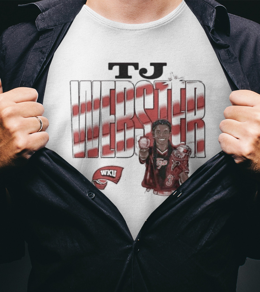 Tj Webster Western Kentucky WKU Player T-Shirt