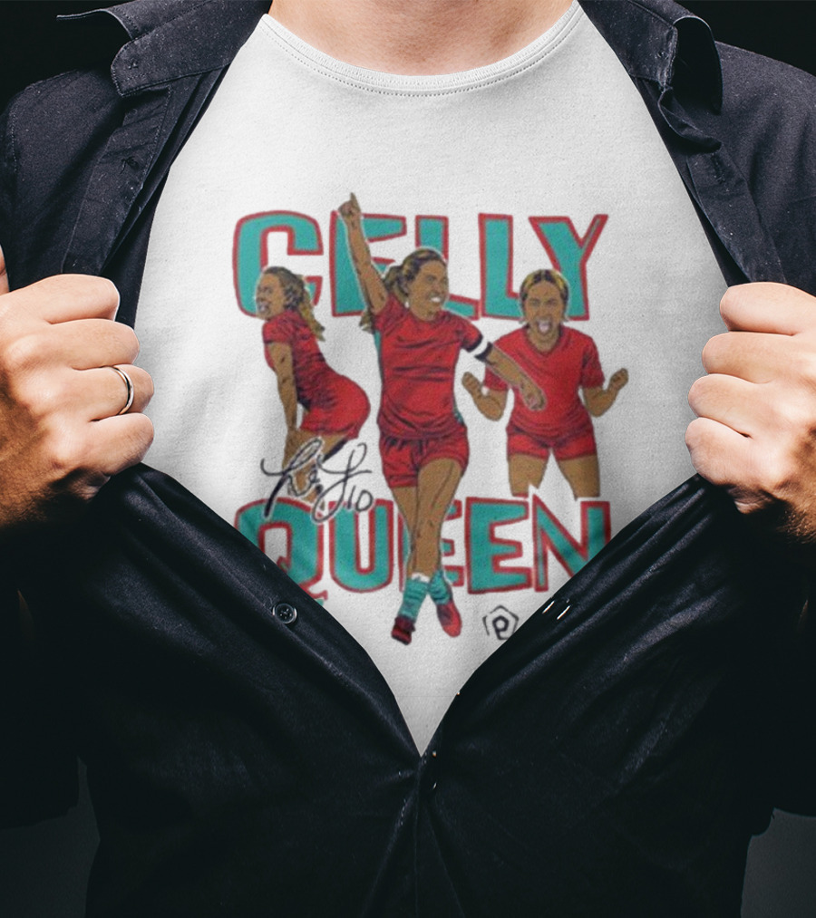 Celly Queen Lo’eau Labonta Signature Celebration Football T-Shirt