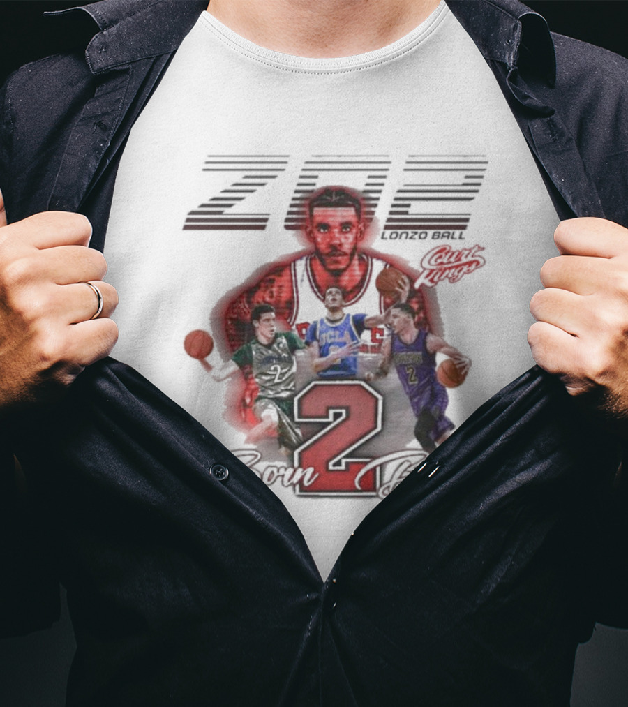 Zo2 Born 2 Ball Court Kings Lonzo Ball T-Shirt
