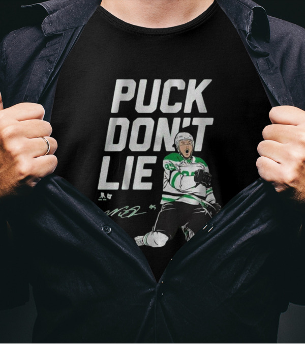 Matt Duchene Puck Don’t Lie Hockey Celebration Art Signature T-Shirt