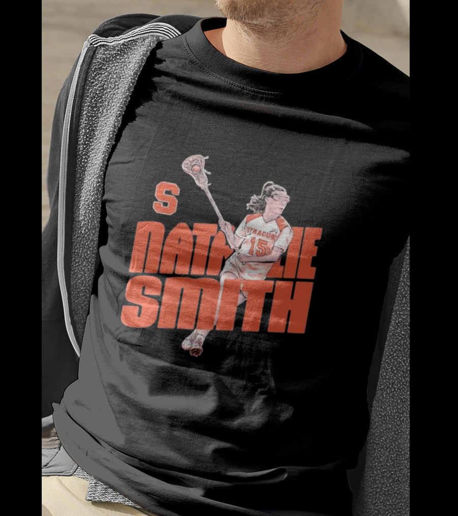 Syracuse Lacrosse Natalie Smith Number 15 Player T-Shirt