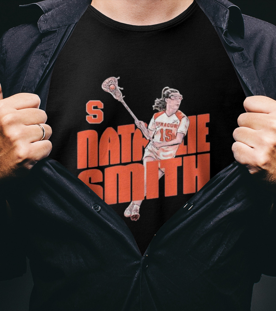 Syracuse Lacrosse Natalie Smith Number 15 Player T-Shirt