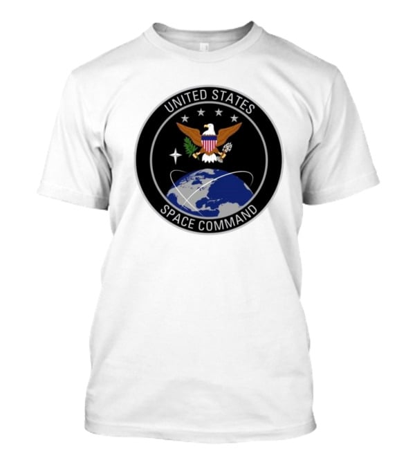 United States Space Command Eagle Emblem T-Shirt