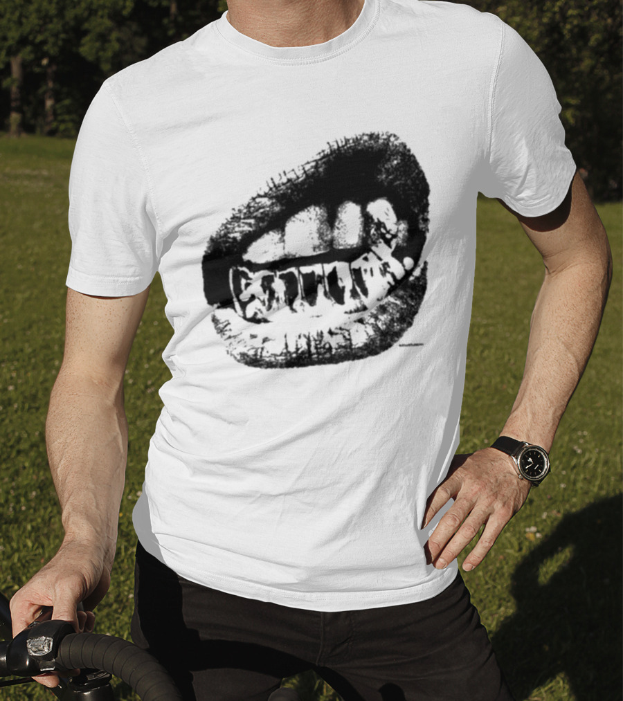 Wally1k Fang Mouth Sketch T-Shirt
