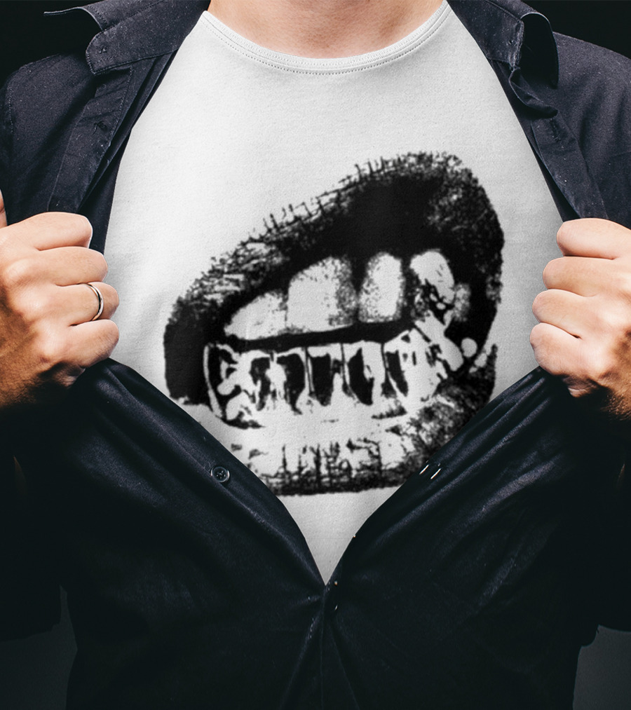Wally1k Fang Mouth Sketch T-Shirt