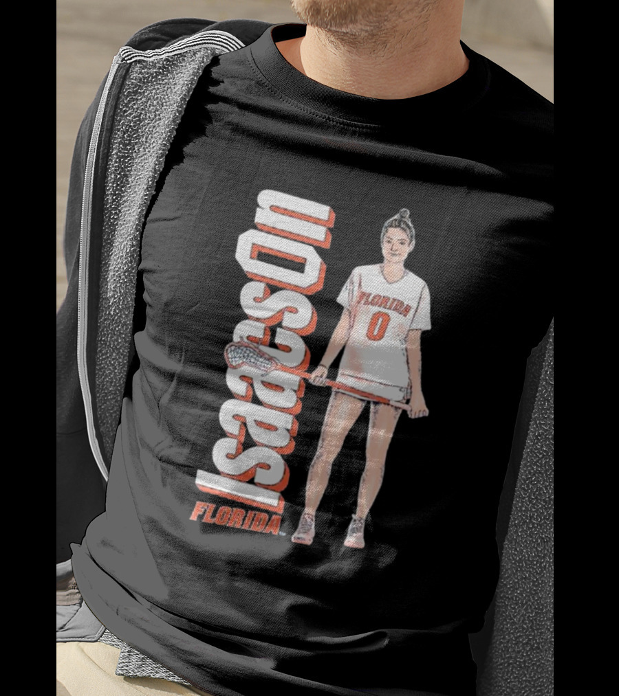 Isaacson Florida Gators Softball Player T-Shirt