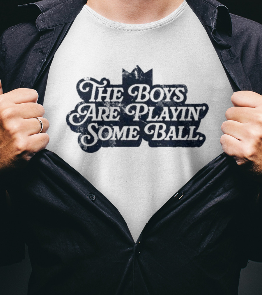 The Boys Are Playin' Some Ball Kansas City Crown Sports Enthusiast T-Shirt