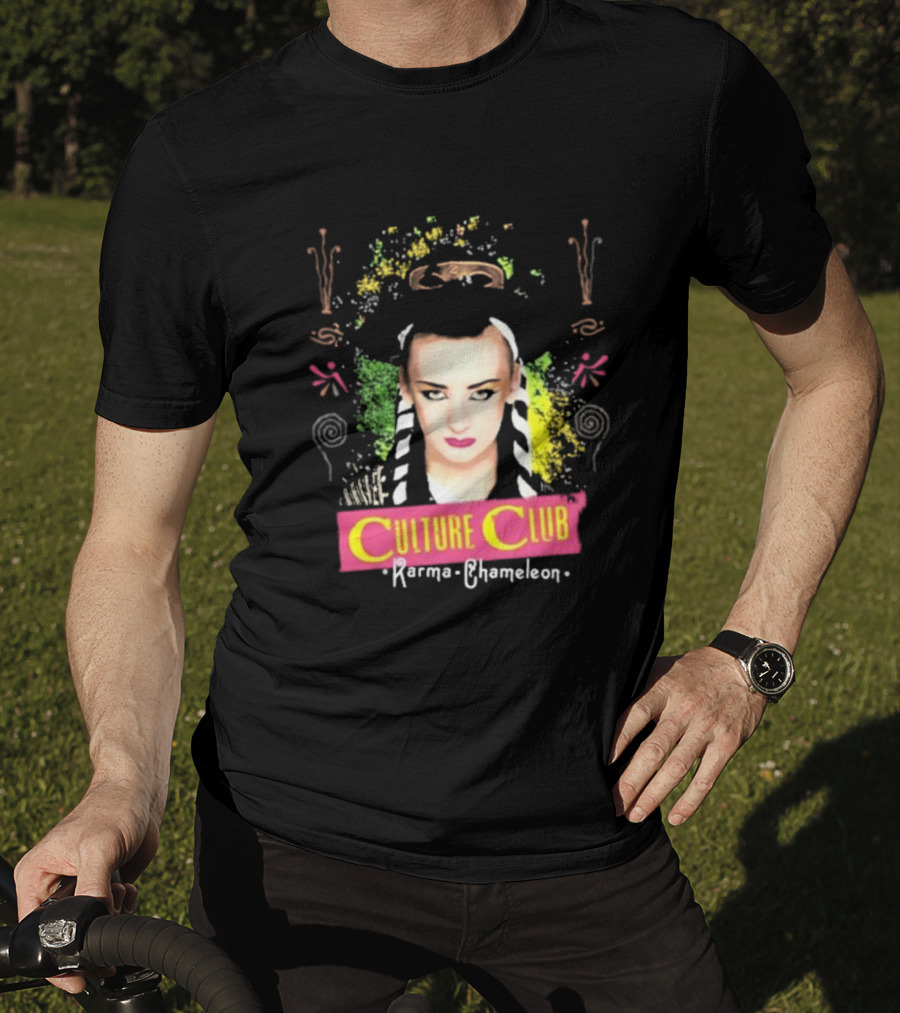 Culture Club Karma Chameleon Boy George T-Shirt