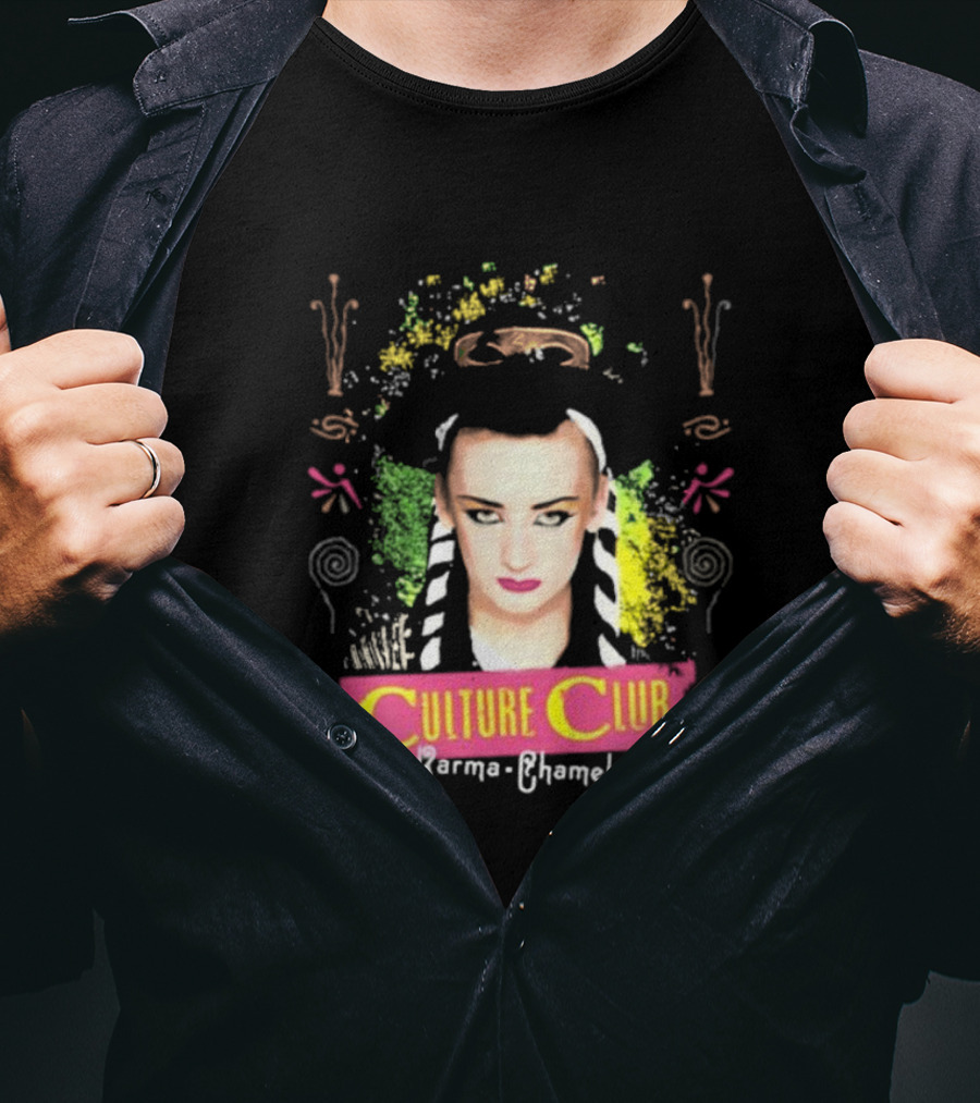 Culture Club Karma Chameleon Boy George T-Shirt