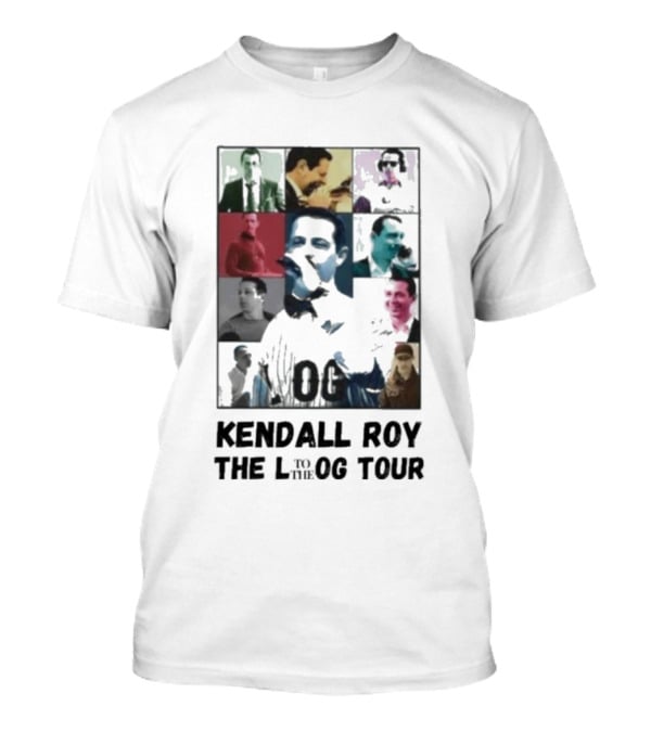 Kendall Roy Iconic Moments Collage The L To The Og Tour T-Shirt
