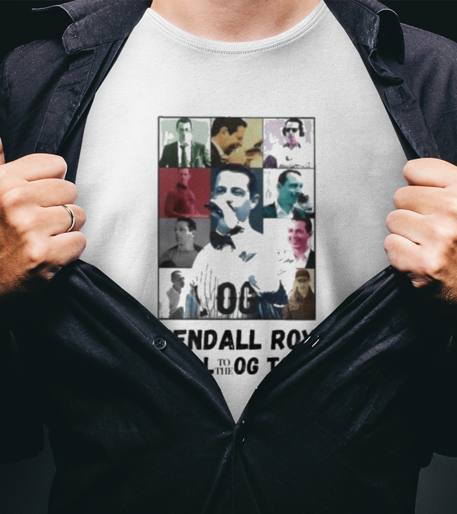 Kendall Roy Iconic Moments Collage The L To The Og Tour T-Shirt