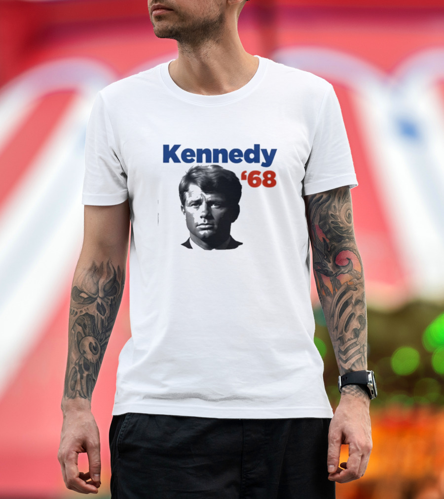 Kennedy '68 President Campaign T-Shirt