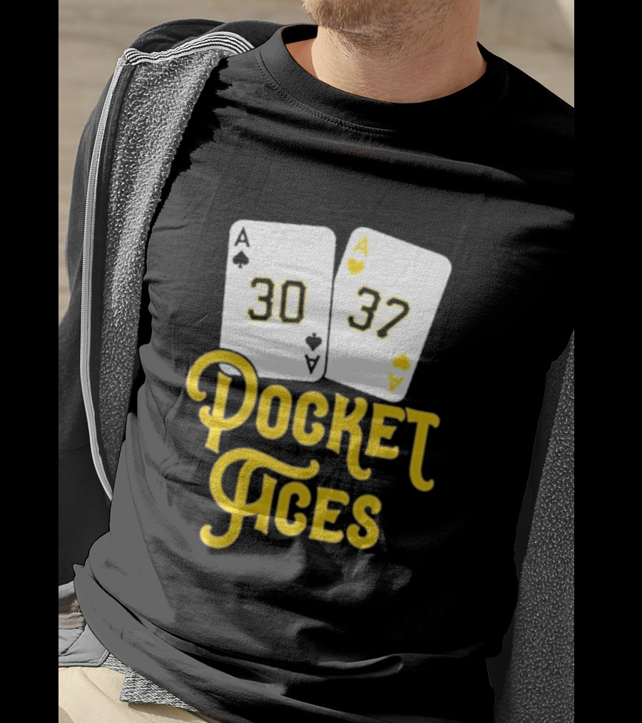 Pocket Aces 30 37 Playing Cards T-Shirt