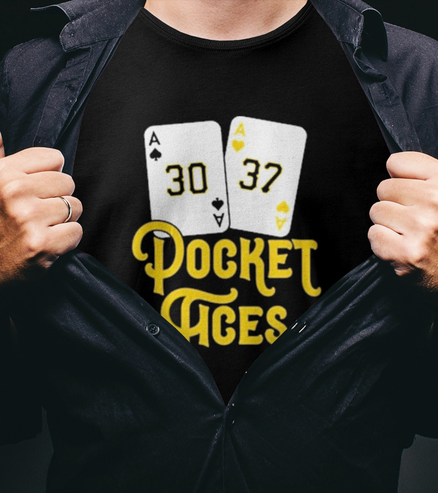 Pocket Aces 30 37 Playing Cards T-Shirt
