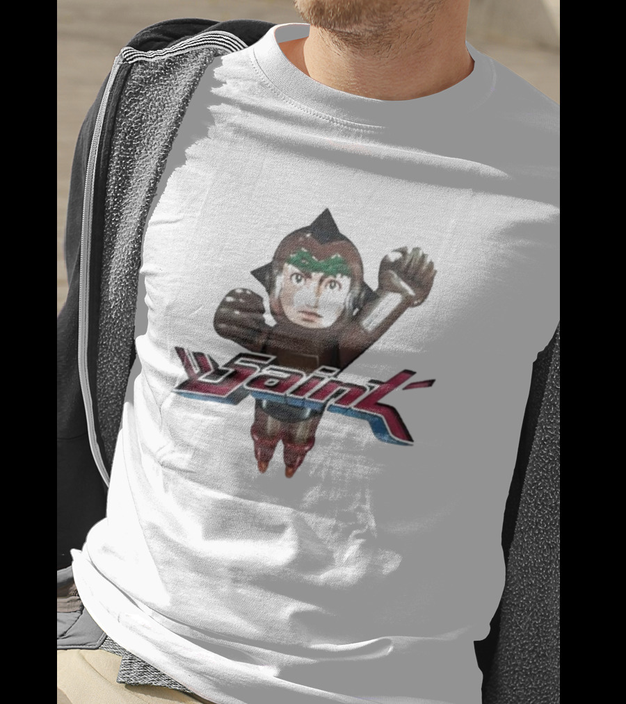 Saint Michael Astro Boy Retro Robot T-Shirt