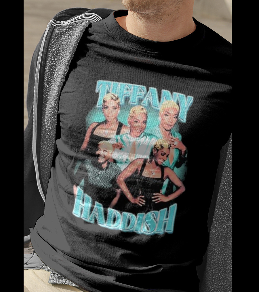 Tiffany Haddish Retro Glam Montage T-Shirt